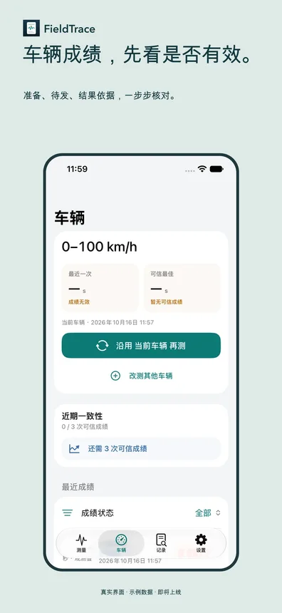 车辆成绩，先看是否有效。